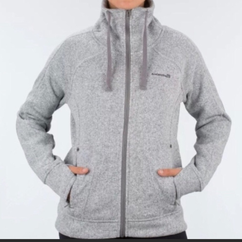 Avalanche- Grey Zip Up Jacket